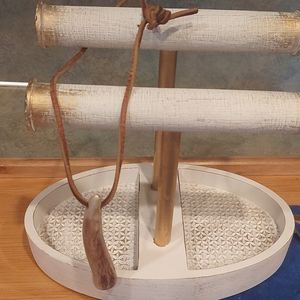Deer antler necklace